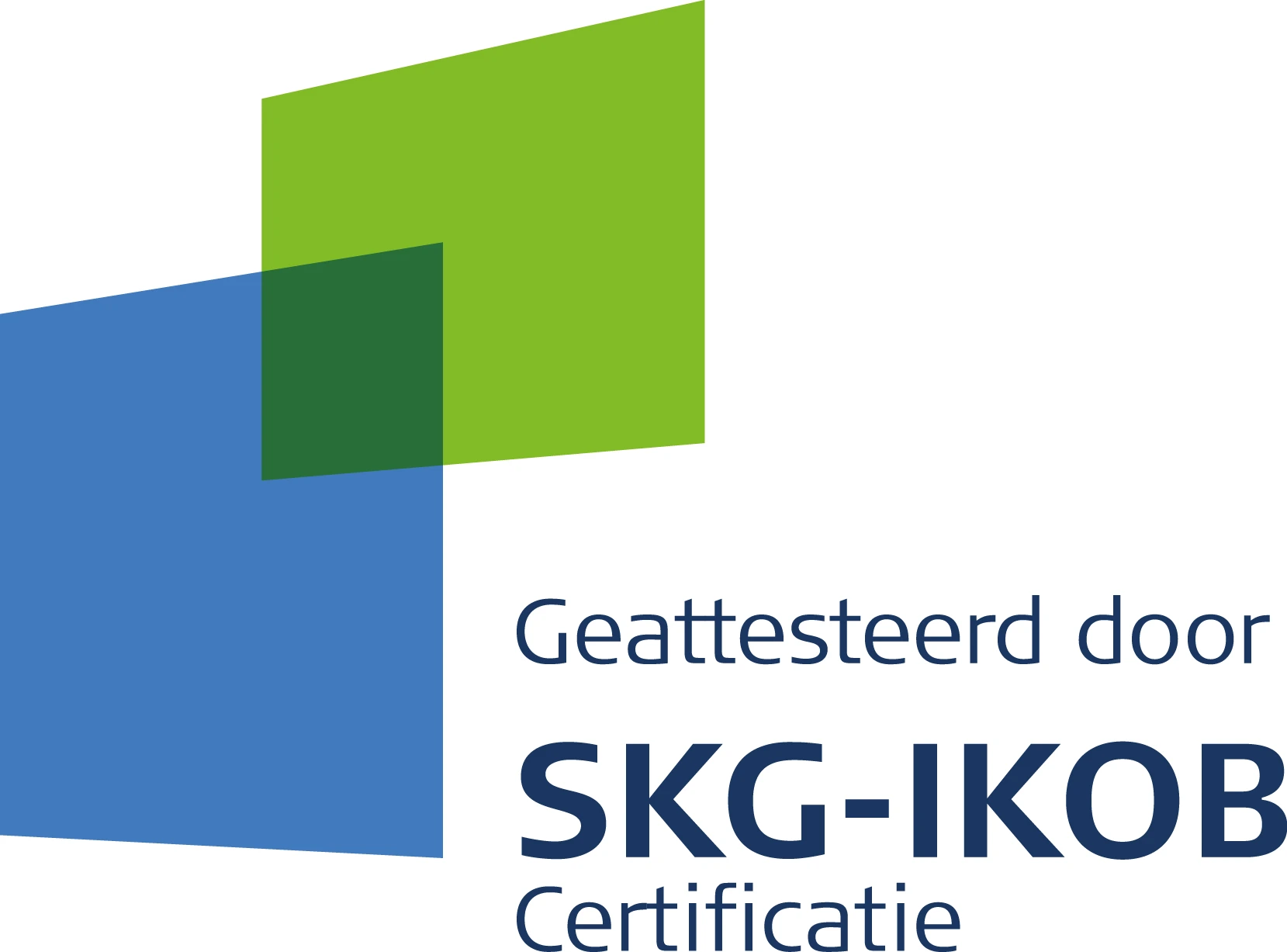 Logo van SKG-IKOB certificeringen