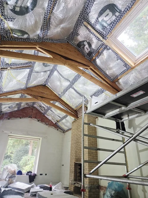 Dakisolatie met pif folie-3