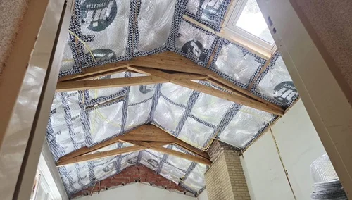 Dakisolatie met pif folie-6