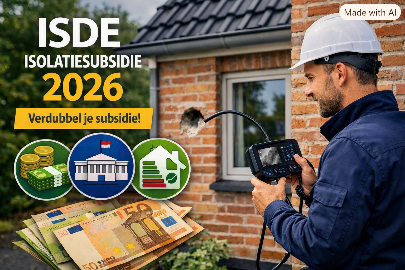 ISDE subsidie isolatie 2026