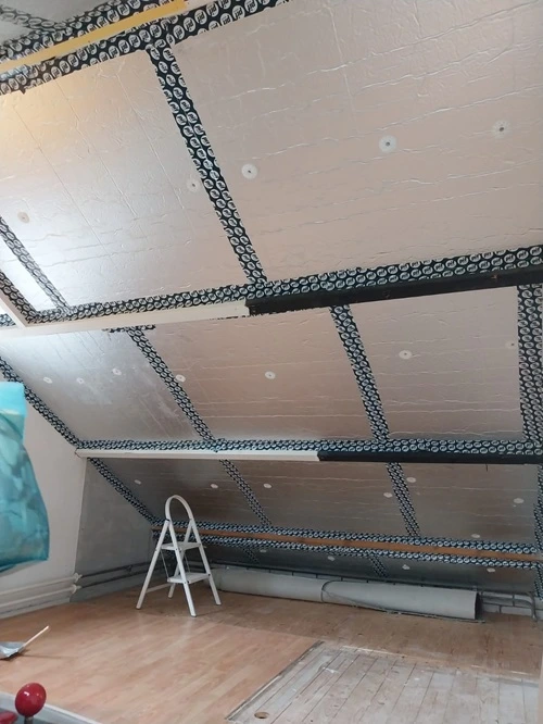 Dakisolatie met pif folie-9