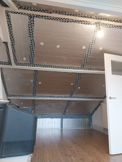 Dakisolatie met pif folie-12